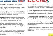 Breve análisis comparativo de propuestas económicas presidenciales